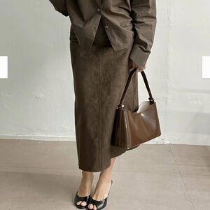 Marcela Indra Faux Seude Skirt